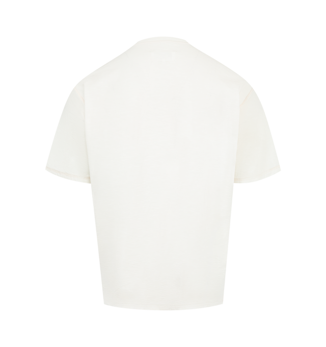 Image 2 of 2 - WHITE - MAISON MARGIELA T-Shirt featuring crewneck, short sleeves and four stitches at the back. 100% cotton. Made in Italy.
