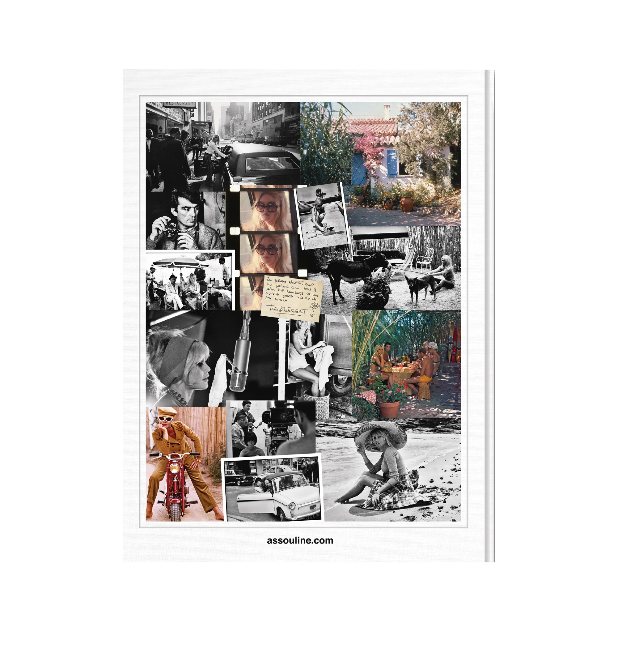 Image 3 of 5 - MULTI - Assouline Brigitte Bardot: Intimate is a luxury coffee table book that offers a rare and deeply personal portrait of the legendary French actress through previously unpublished photographs by her close friend, photographer Jicky Dussart. Written in collaboration with Brigitte Bardot, this designer hardcover book features intimate imagery and personal reflections that celebrate her life beyond the spotlight, from Saint-Tropez to iconic moments throughout her career. Hardcover. Author: