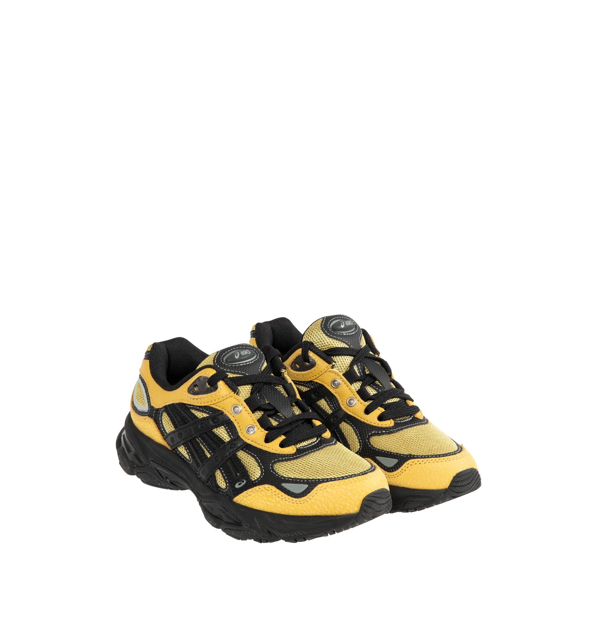 Image 2 of 5 - YELLOW - ASICS GEL-NYC 2.0 SSHS Sneaker featuring rearfoot and forefoot GEL technology, shock-attenuating material placed in the midsole, FF BLAST PLUS cushioning, TPU TRUSSTIC technology, angled heel and walking-specific flex grooves.