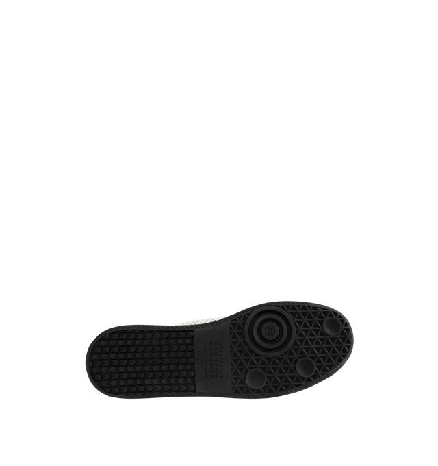 Image 4 of 5 - GREY - MAISON MARGIELA High Quality Luxury Sneaker featuring mesh panels, panelled design, cotton, lace-up fastening, round toe and rubber sole. 