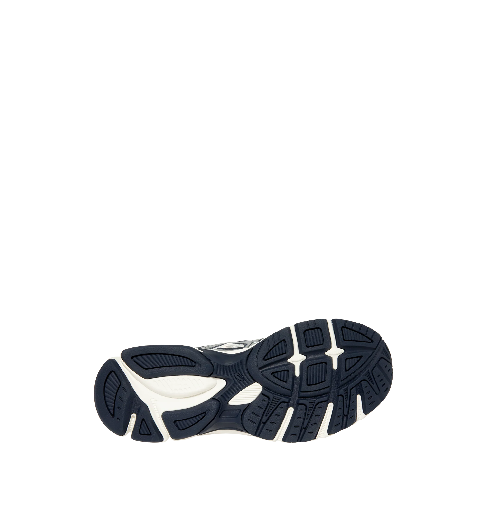 Image 4 of 5 - MULTI - Asics Men's GEL-STRATUS MC Sneakers feature an air mesh upper with synthetic leather overlays for breathable comfort, durability, and a technical-inspired look. Drawing from the brand's 2010s running heritage, these lifestyle sneakers combine rearfoot GEL technology with a cushioned midsole for enhanced shock absorption and everyday comfort. Main Material: Synthetic Leather and Mesh. Sole: Rubber.