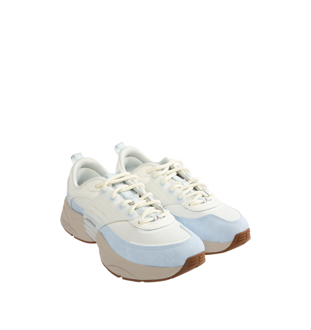 Image 2 of 5 - WHITE - JORDAN Trunner O/S Sneaker featuring responsive foam underfoot, plush tongue and collar and molded plastic support wings. 