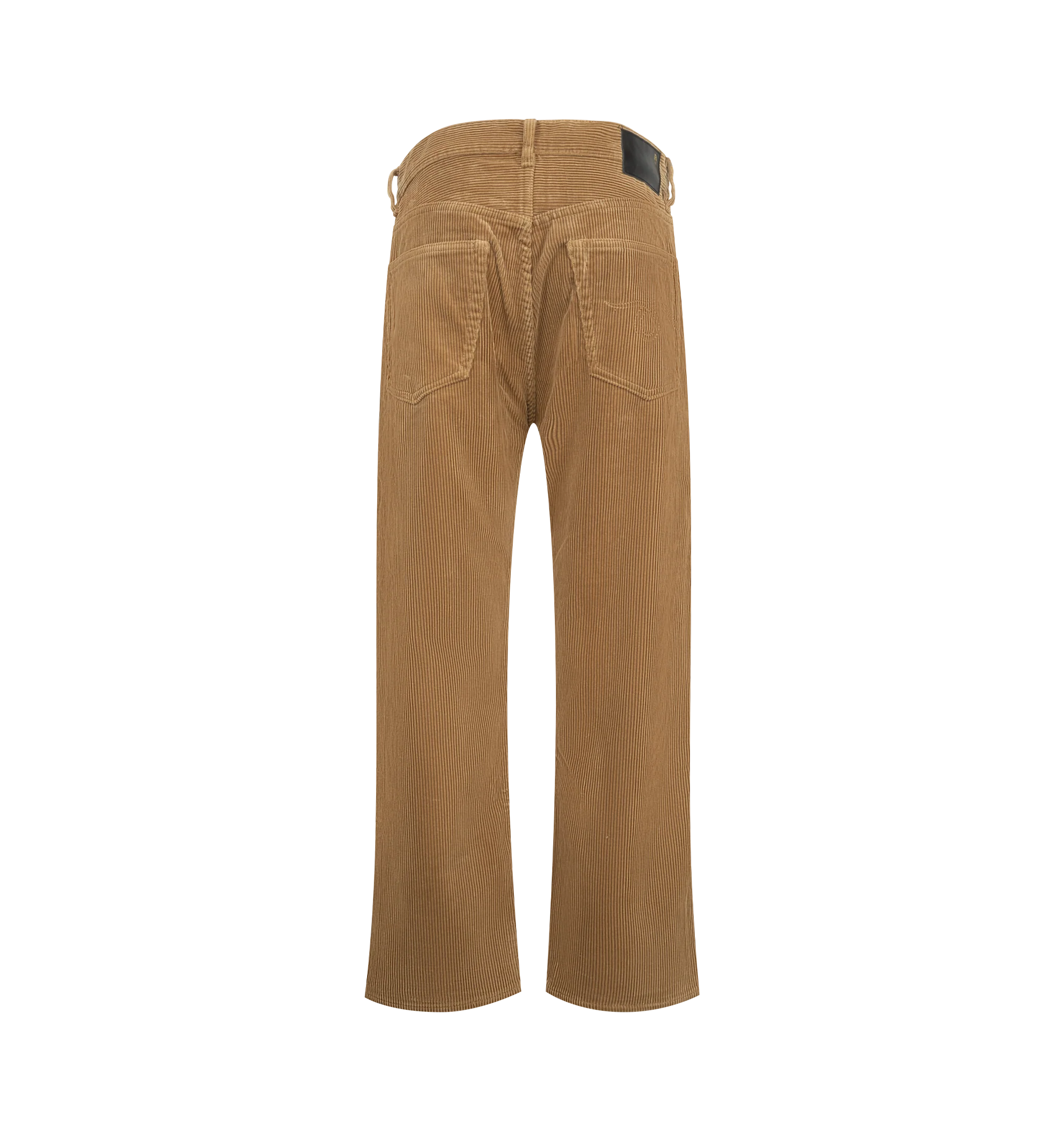 Image 2 of 3 - BROWN - R13 Women's Boyfriend Jean is crafted from corduroy and features the brand's signature relaxed boyfriend silhouette. Designed with a mid-rise waist, classic five-pocket construction, and a straight-leg fit that delivers an effortless, lived-in look. Main Material: Cotton. 