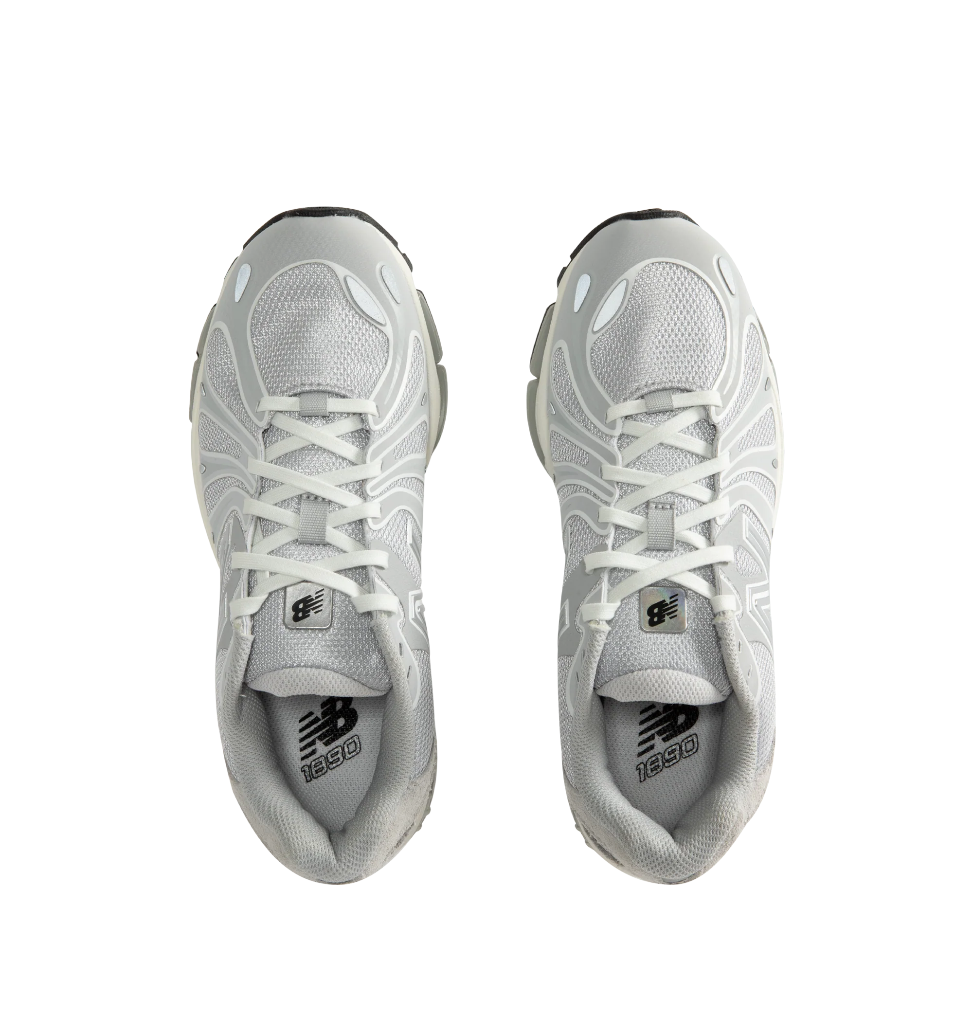 Image 5 of 5 - GREY - New Balance 1890 Unisex Sneakers feature a synthetic upper with a classic lace-up silhouette. Designed with ABZORB midsole cushioning for enhanced impact absorption, all-day comfort, and a durable rubber outsole. Upper: Synthetic; Midsole: ABZORB.