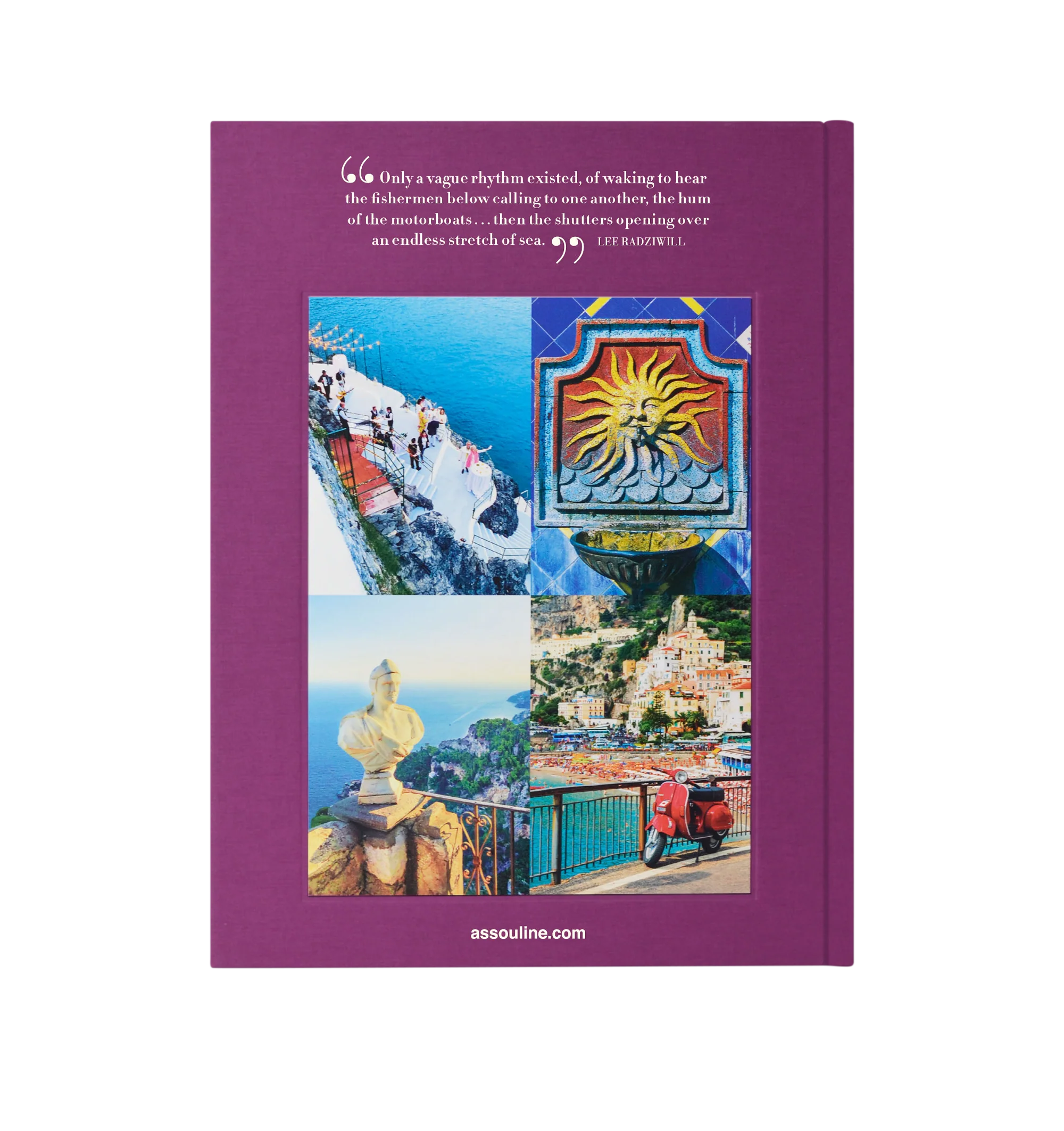 Image 3 of 6 - MULTI - Assouline Books Amalfi Coast by Authors Carlos Souza and Charlene Shorto. Linen hardcover book with 296 pages featuring over 200 illustrations. Language: English. Dimensions: W 9.8 x L 13 x D 1.5. The Amalfi Coast is the pinnacle of the Italian dream. With its signature limoncello, both grown and enjoyed locally, finest villas and breathtaking vistas, the Amalfi Coast is in a class of its own.