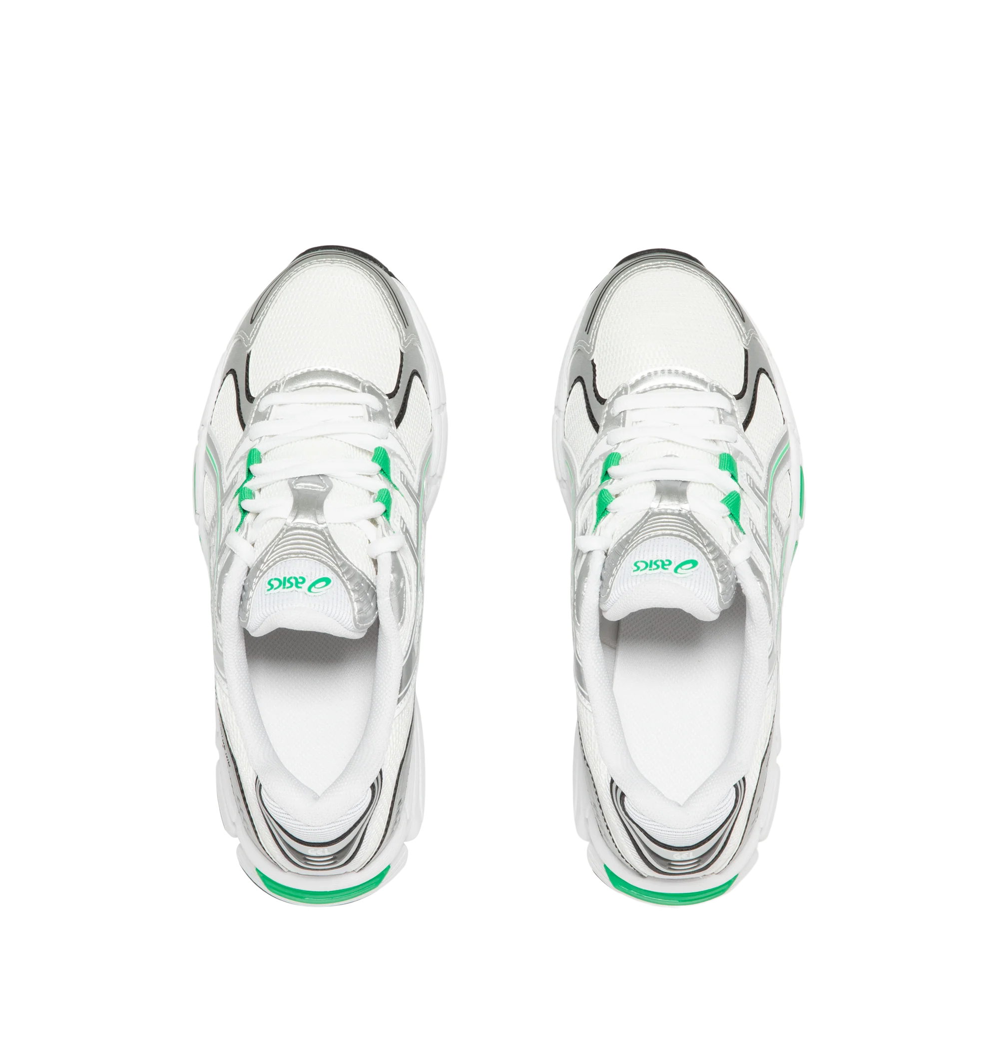 Image 5 of 5 - WHITE - Asics Men's GEL-STRATUS MC Sneakers feature an air mesh upper with synthetic leather overlays for breathable comfort, durability, and a technical-inspired look. Drawing from the brand's 2010s running heritage, these lifestyle sneakers combine rearfoot GEL technology with a cushioned midsole for enhanced shock absorption and everyday comfort. Main Material: Synthetic Leather and Mesh. Sole: Rubber.  