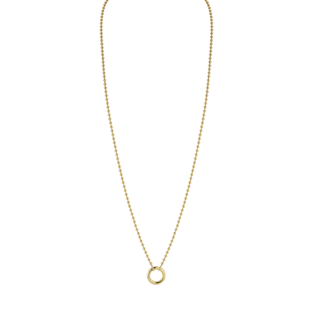 Image 1 of 1 - GOLD - JEMMA WYNNE Connexion Charm Holder Chain featuring 18k Yellow Gold, Chain - 2.5mm, Length - 24 inches and charm holder. Cheap Luxury Handbag Shop offers a range of initial pieces from this collection in-store. For personal consultation and detailed information about jewelry, please contact our dedicated stylist team at personalshopping@hirshleifers.com. This item may be restricted for online purchase to international clients. For assistance purchasing this item please contact our dedicated stylist