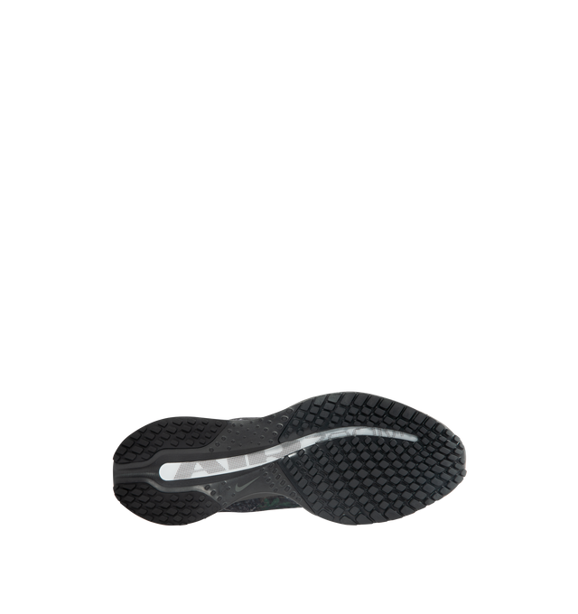 Image 4 of 5 - BLACK - NIKE Pegasus Premium Sneaker featuring breathable circular knit upper, ZoomX foam in the midsole and ReactX foam in the heel, sculpted full-length Air Zoom unit, waffle outsole with high-abrasion rubber and reflective design details throughout.