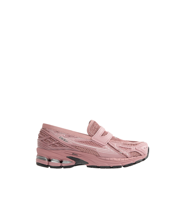 Image 1 of 5 - PINK - NEW BALANCE 1906L Loafers featuring leather upper, N-ergy outsole, superior shock absorption and ABZORB SBS pods at heel.