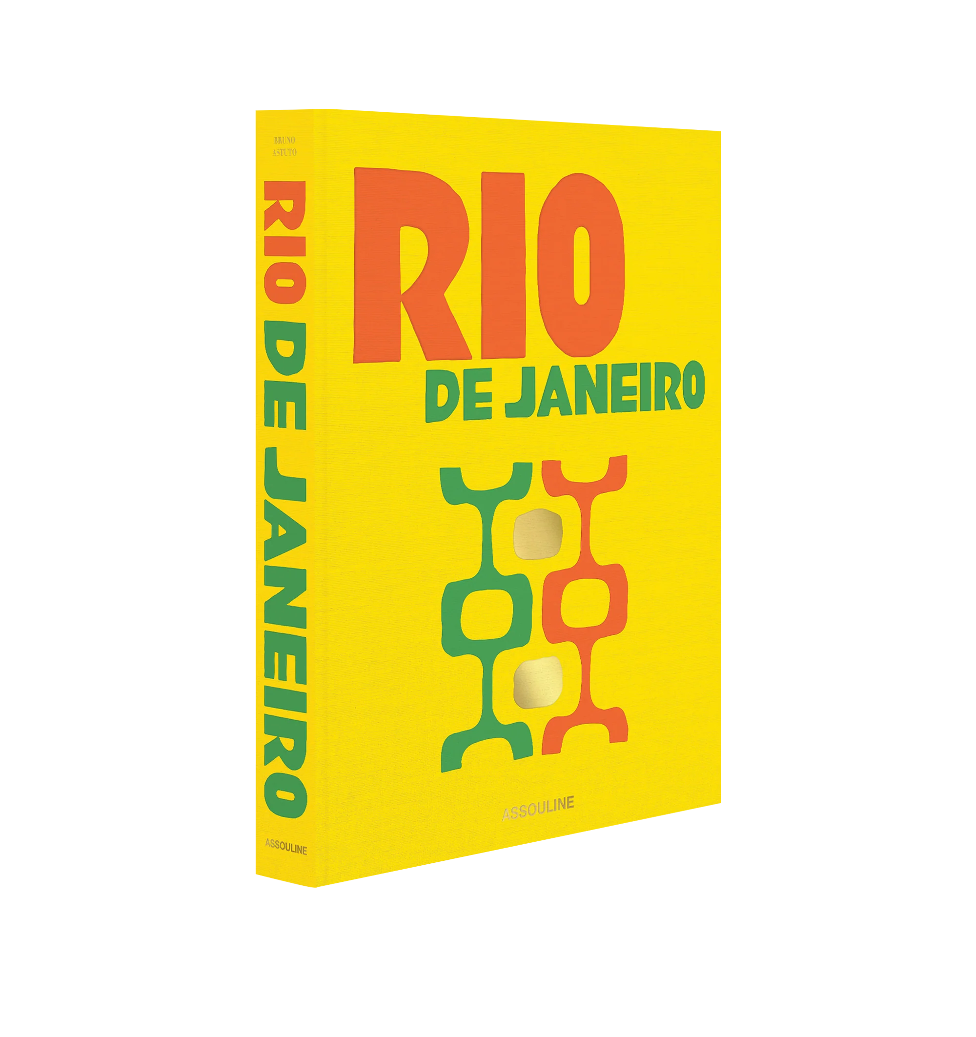 Image 1 of 4 - YELLOW - Assouline Rio de Janeiro is a luxury coffee table book that celebrates the vibrant culture, breathtaking landscapes, and unmistakable energy of Brazis iconic seaside city through captivating photography and engaging storytelling. Written by Bruno Astuto, this designer hardcover book explores Rio de Janeiro's legendary beaches, dynamic music and dance traditions, celebrated architecture, and colorful cultural heritage, offering an immersive portrait of one of Latin America's most in