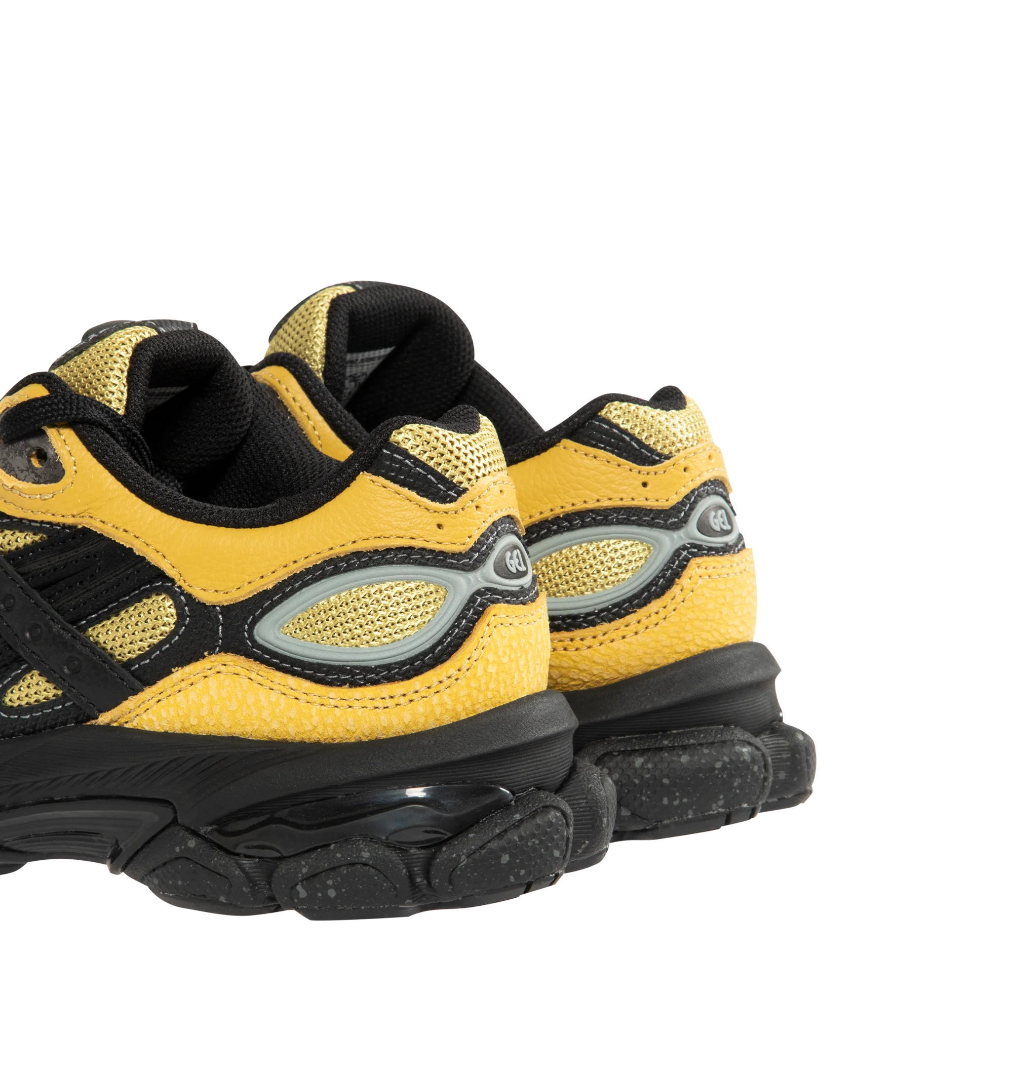 Image 3 of 5 - YELLOW - ASICS GEL-NYC 2.0 SSHS Sneaker featuring rearfoot and forefoot GEL technology, shock-attenuating material placed in the midsole, FF BLAST PLUS cushioning, TPU TRUSSTIC technology, angled heel and walking-specific flex grooves.