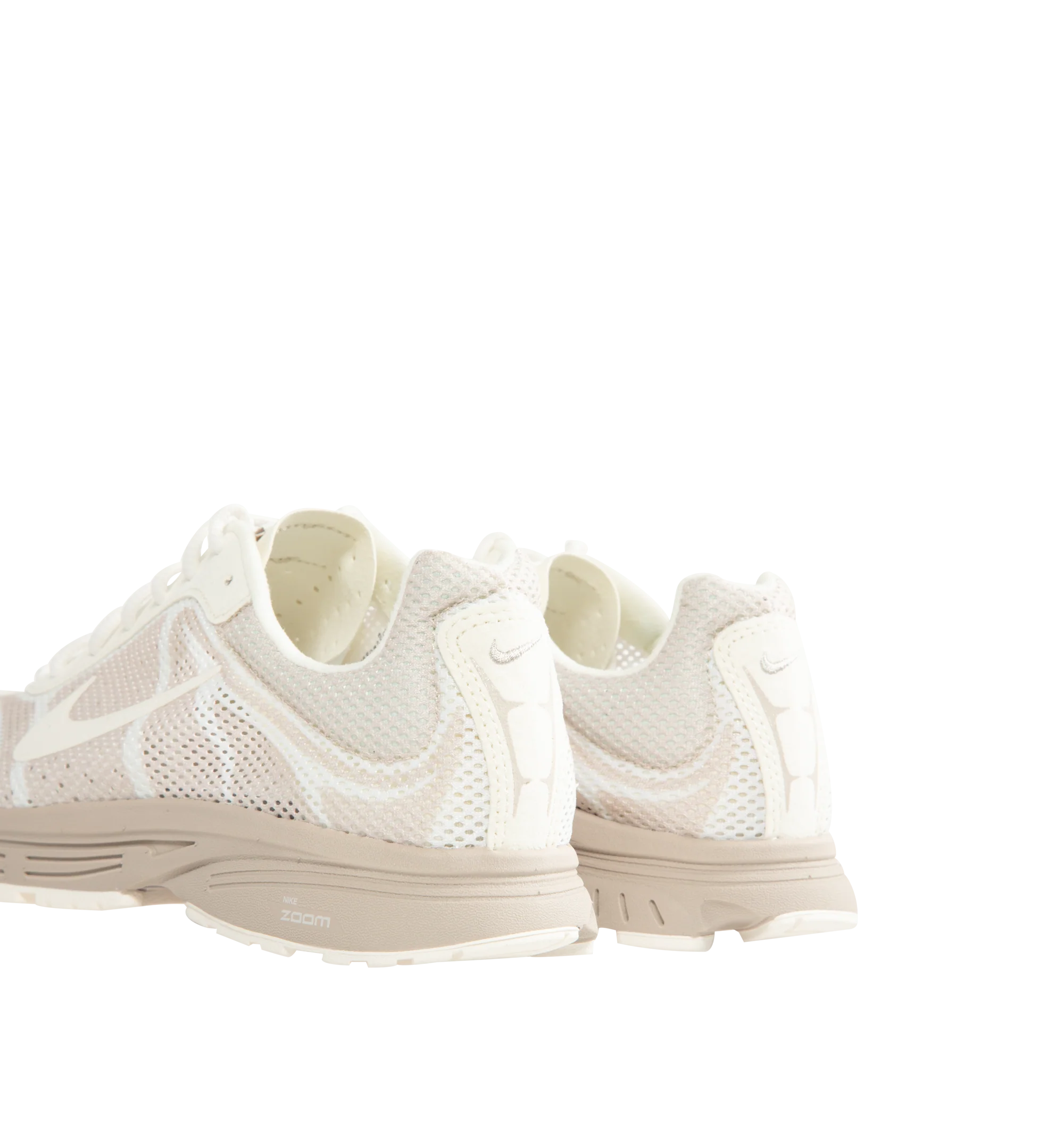 Image 3 of 5 - NEUTRAL - Nike Women's Zoom Streak 3 Shoes feature a lightweight mesh upper and the legendary racing-inspired design originally developed with elite distance runners. Air Zoom cushioning delivers a responsive, quick-off-the-ground feel, while the breathable mesh construction enhances comfort and durability. A foam midsole provides lightweight cushioning, and the rubber outsole offers reliable traction. Upper: Mesh. Cushioning: Air Zoom. Midsole: Foam. Outsole: Rubber.