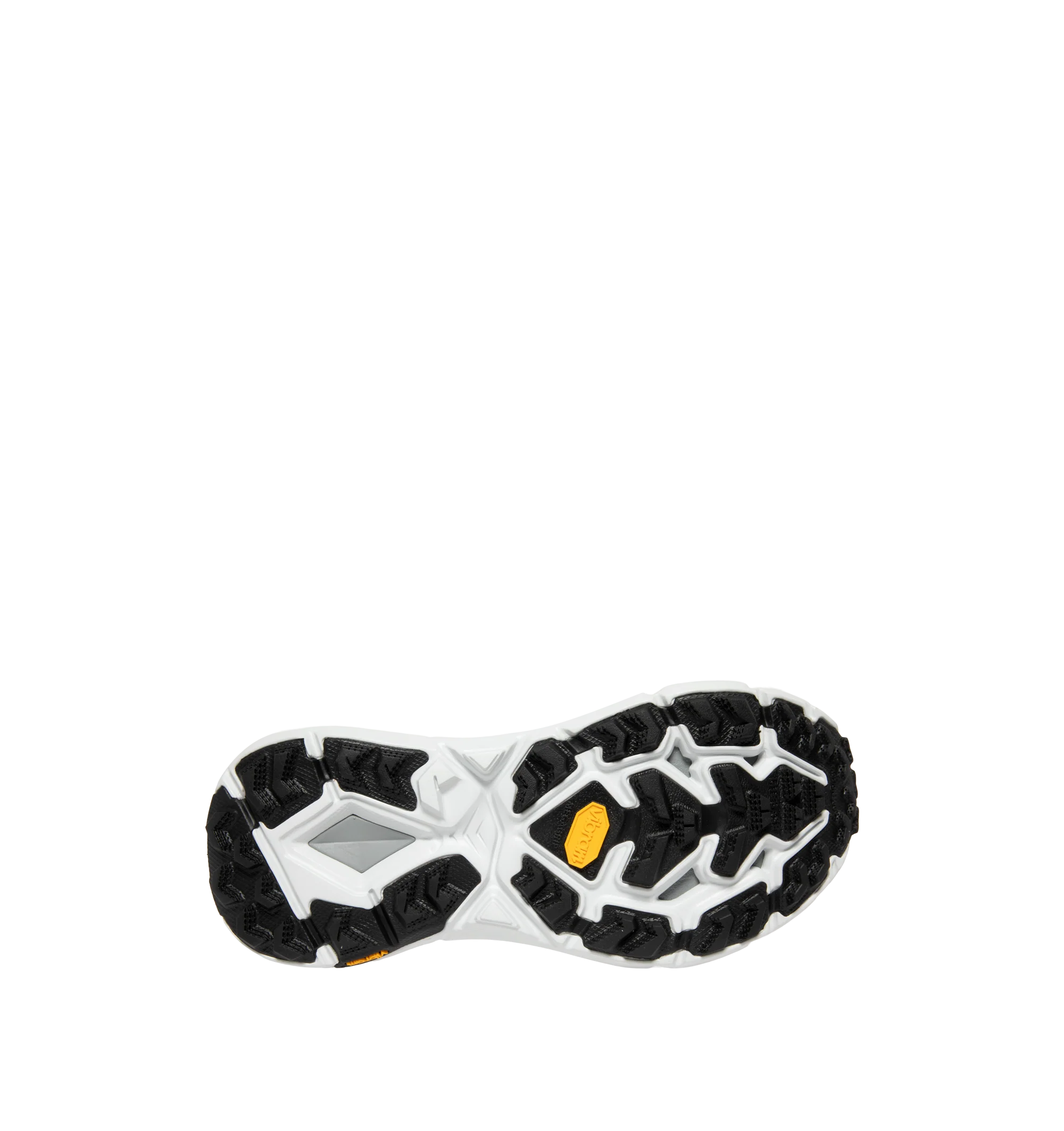 Image 4 of 5 - GREY - Hoka Men's U Mafate Speed 4 Lite Sneaker featuring ripstop and rubber upper with vibram sole, lace-up front, flat tongue design and padded collar. Imported from Vietnam.