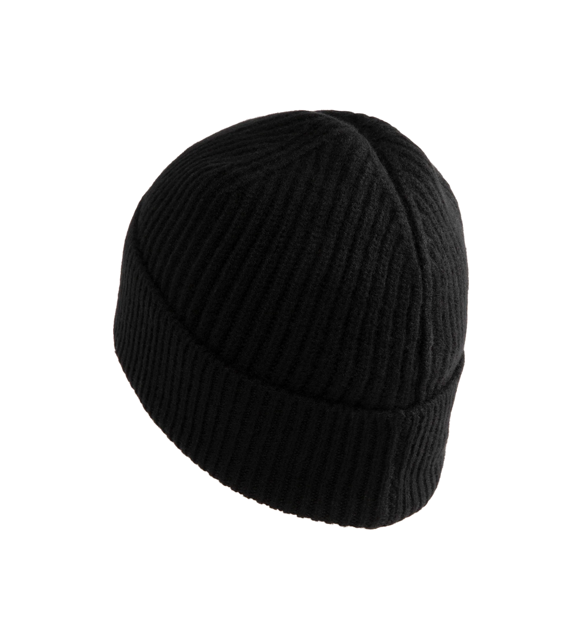 Image 2 of 2 - BLACK - Casablanca Men's Classic Beanie is crafted from a soft knit and features a classic ribbed construction with a fold-over cuff and signature Casablanca logo detailing. This designer beanie combines exceptional warmth with the brand's refined luxury sportswear aesthetic, making it a timeless cold-weather accessory for everyday wear. Main Material: Premium Knit.