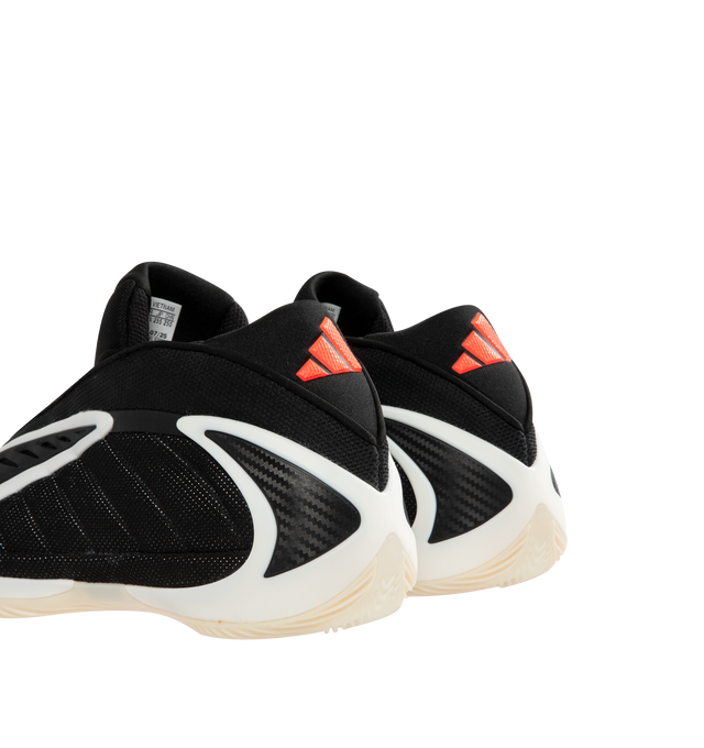 Image 3 of 5 - BLACK - ADIDAS Anthony Edwards 2 Sneaker featuring regular fit, lace closure, synthetic and textile upper, BOOST and Lightstrike, rubber outsole and textile lining.
