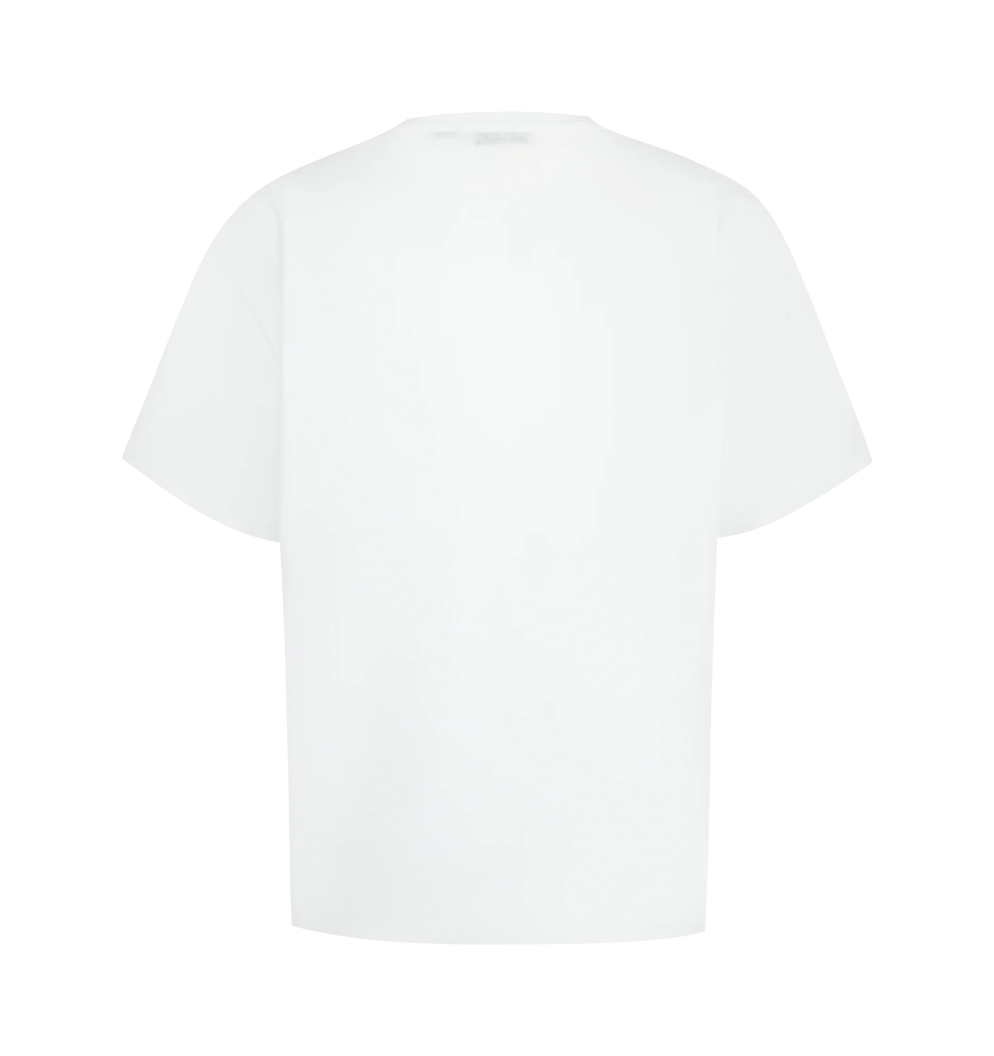 Image 2 of 2 - WHITE - The Toteme Women's Garderob tee has a relaxed silhouette and petite proportions. To enhance its classic appeal, it's crafted from light jersey thats washed for a soft, lived-in feel, wrapping the body with a sense of intimacy and familiarity. We like pairing it with a fine chain to complement the simple crew neck. 