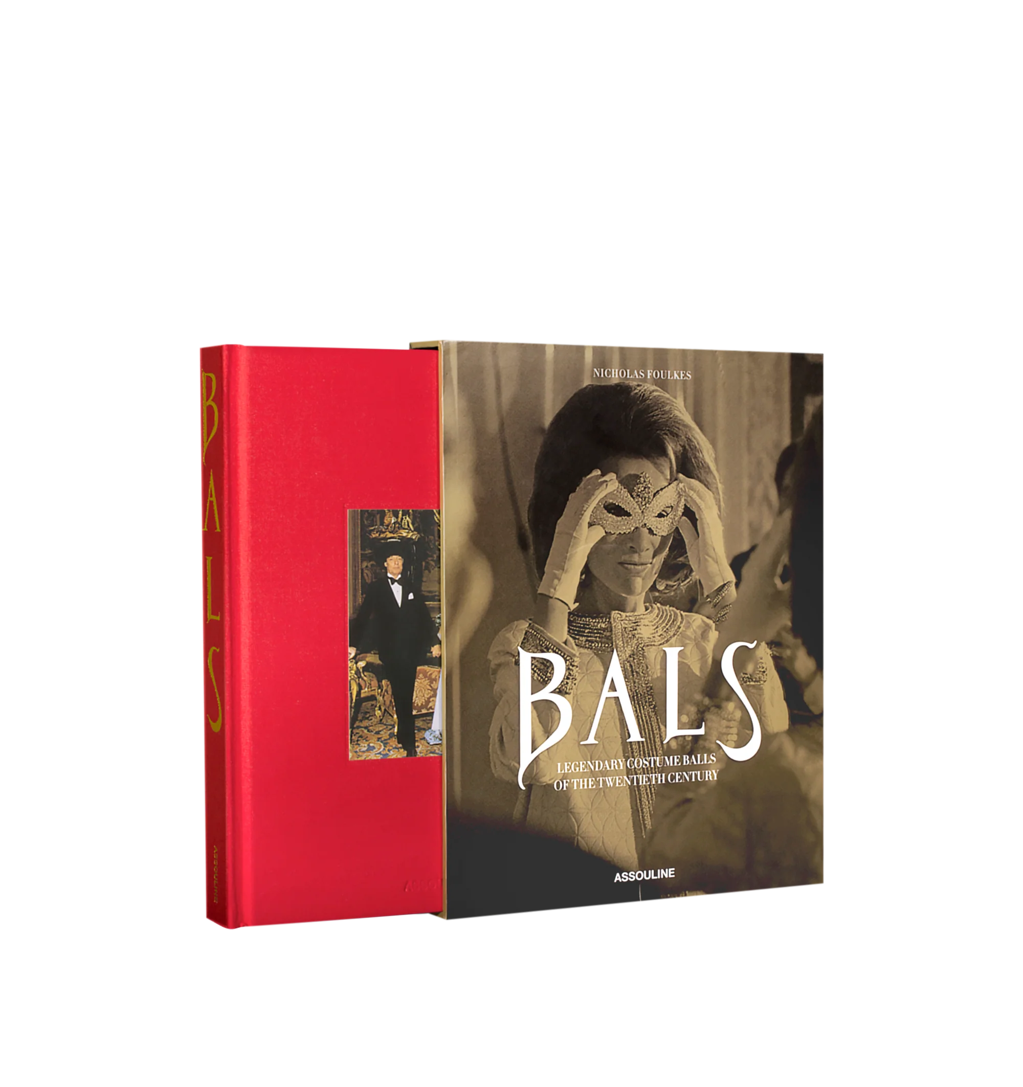 Image 4 of 6 - NEUTRAL - Assouline Bals: Legendary Costume Balls of the Twentieth Century is a luxury coffee table book that explores the most extraordinary private costume balls of the twentieth century, from the twilight of the Romanov dynasty and Art Deco Paris to the glamour of the jet-set era. Written by Nicholas Foulkes, this designer hardcover book features more than 250 illustrations and captivating commentary on legendary hosts and guests, celebrating the artistry, fashion, and cultural impact of h 