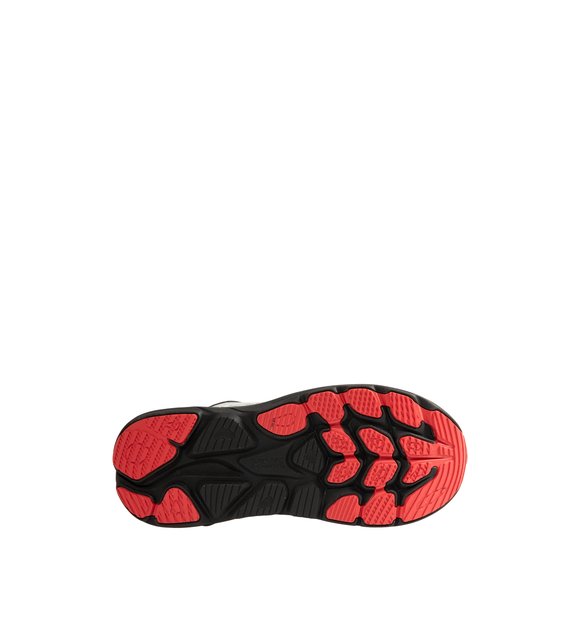 Image 4 of 5 - NEUTRAL - Hoka Men's Clifton 11 GTX Running Sneakers feature a closed-mesh upper with a GORE-TEX Invisible Fit membrane and PFC-free water-repellent treatment. An adjustable speed-lace system with toggle, reflective details, a compression-molded EVA midsole, and a Durabrasion rubber outsole with forefoot traction pods complete the weather-ready design. Upper: Mesh with GORE-TEX Membrane. Midsole: EVA Foam. Sole: Rubber. Heel-to-Toe Drop: 8 mm.