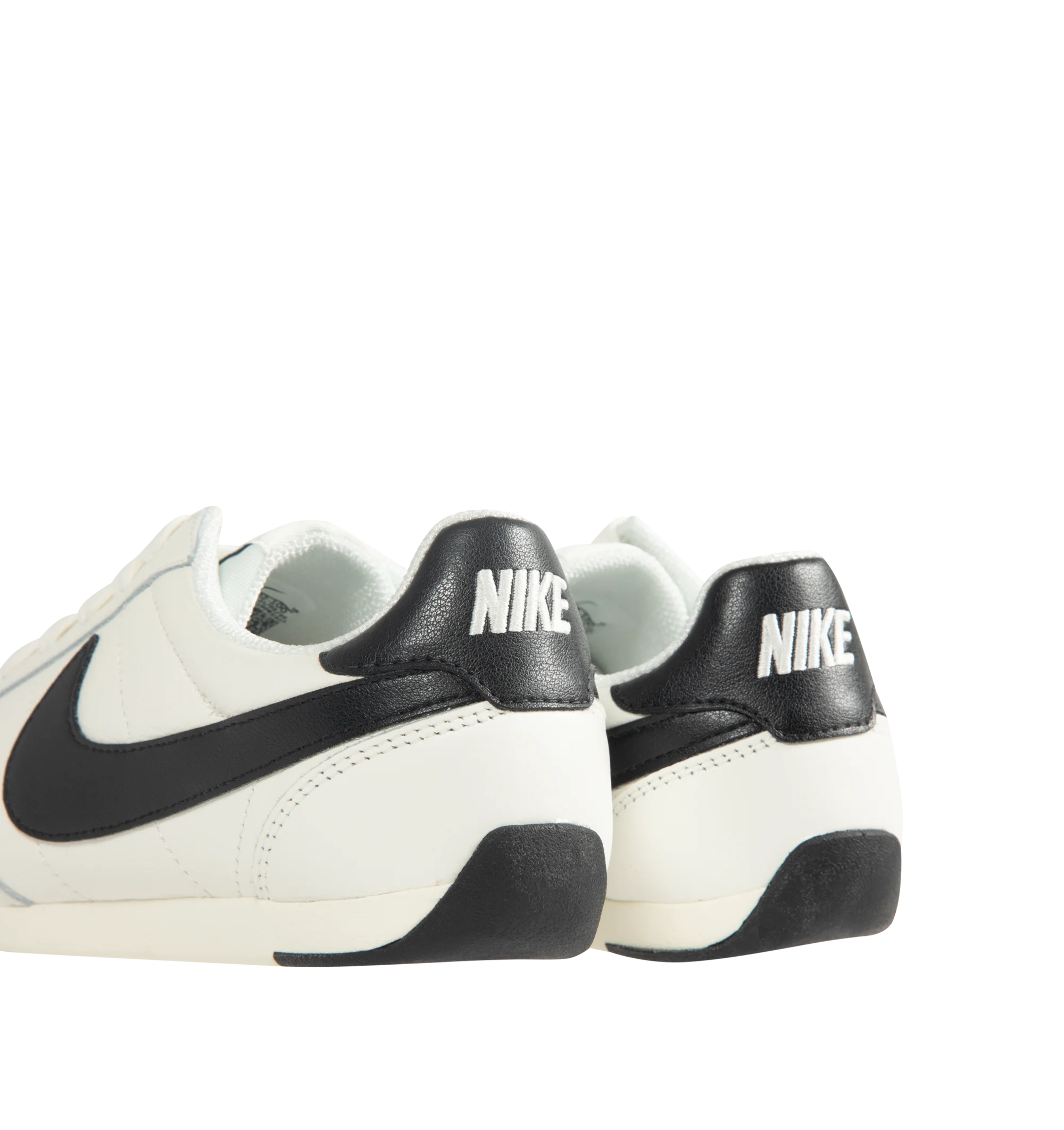 Image 3 of 5 - MULTI - Nike Womens Sprint Sister 2026 Sneakers feature a leather and textile upper. Designed with a low-cut silhouette, lace-up closure, foam midsole, and durable rubber outsole. Upper: Leather and Textile; Midsole: Foam; Outsole: Rubber. Imported