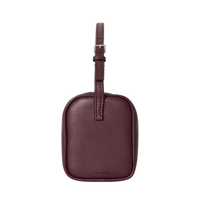Image 3 of 3 - RED - THE ROW 90'S Bag featuring top handle bag in finely grained calfskin leather with softly rounded edges, leather piping and adjustable slim leather strap. Measures 7.7 x 4.5 x 3 in. 100% calfskin leather. Made in Italy.