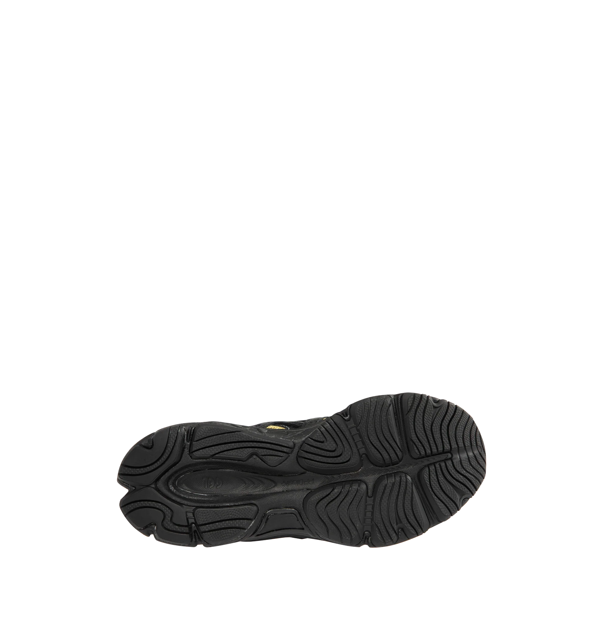 Image 4 of 5 - YELLOW - ASICS GEL-NYC 2.0 SSHS Sneaker featuring rearfoot and forefoot GEL technology, shock-attenuating material placed in the midsole, FF BLAST PLUS cushioning, TPU TRUSSTIC technology, angled heel and walking-specific flex grooves.