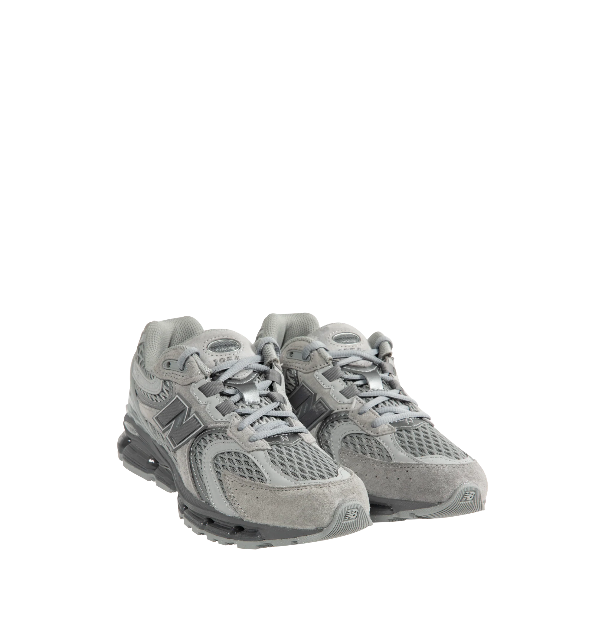 Image 2 of 5 - GREY - New Balance 1954R Unisex Sneakers feature a suede and mesh upper inspired by the 2002 and 1906 models, combining breathable mesh with synthetic and pig suede overlays. ABZORB midsole cushioning absorbs impact through a combination of cushioning and compression resistance, while a traditional lace-up closure provides an adjustable fit. Upper: Synthetic, Mesh, and Pig Suede.  