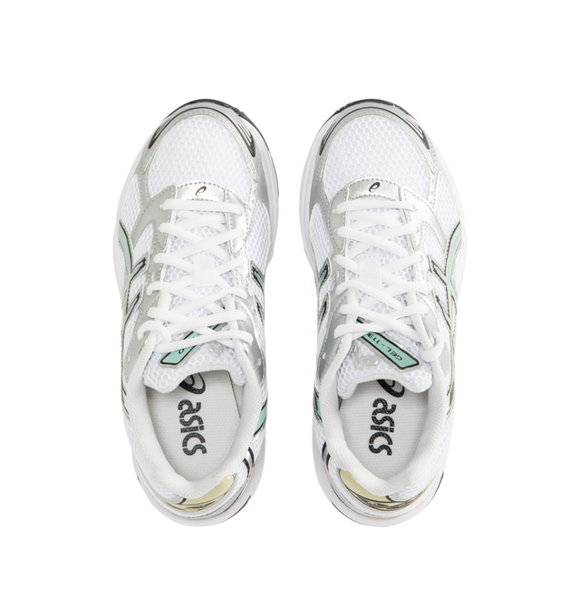 Image 5 of 5 - WHITE - Asics GEL-1130 Sportstyle Retro Sneaker featuring late 2000s runner aesthetic reimagined with overlays and breathable mesh underlays, GEL technology cushioning for excellent shock absorption.