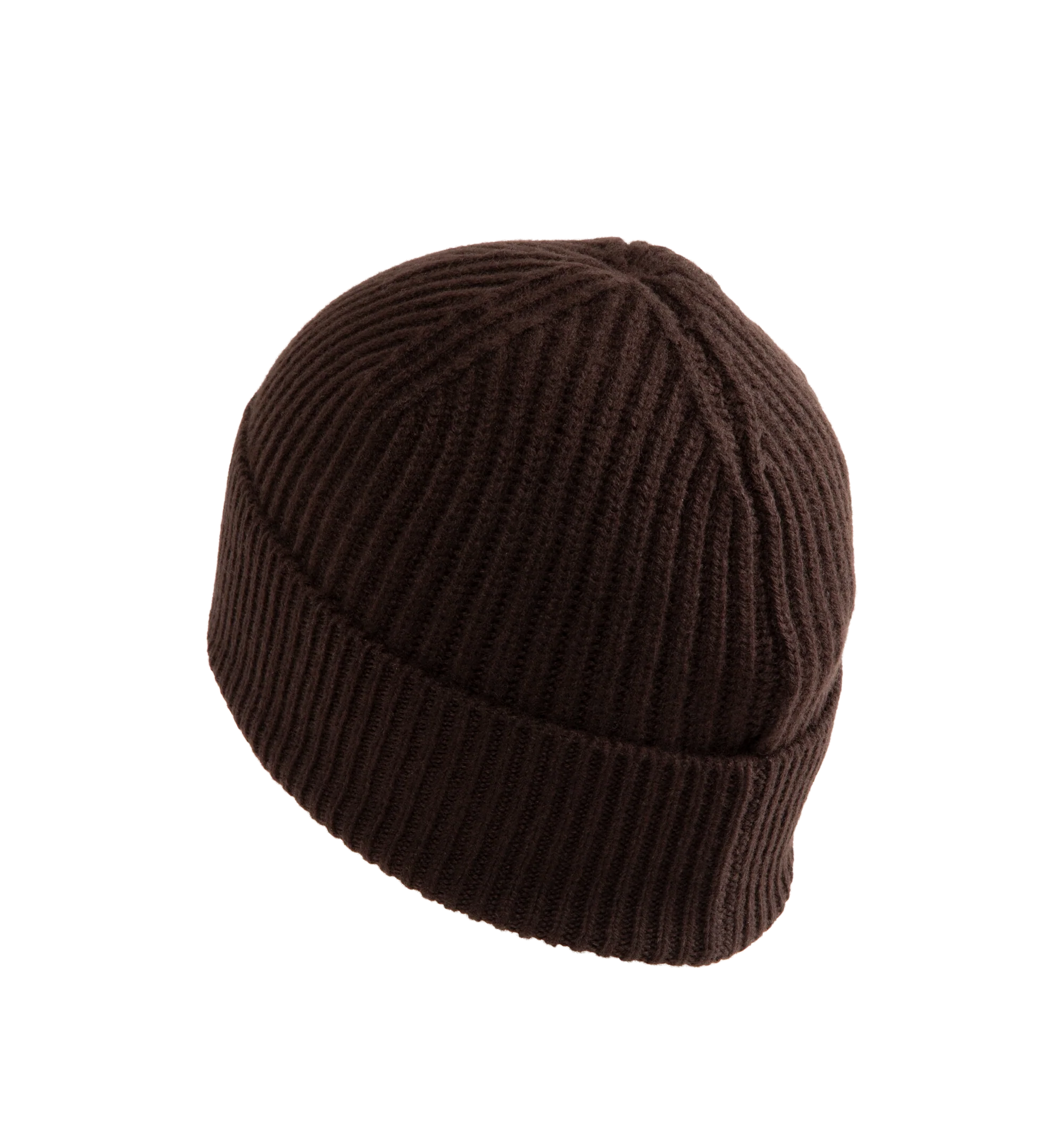 Image 2 of 2 - BROWN - Casablanca Men's Classic Beanie is crafted from a soft knit and features a classic ribbed construction with a fold-over cuff and signature Casablanca logo detailing. This designer beanie combines exceptional warmth with the brand's refined luxury sportswear aesthetic, making it a timeless cold-weather accessory for everyday wear. Main Material: Premium Knit.