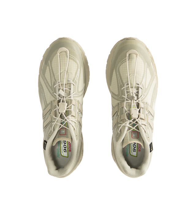 Image 5 of 5 - WHITE - NEW BALANCE 1906X GTX Sneaker featuring performance mesh, cushioned collar and tongue, textile lining, lace-up closure, round toe and rubber sole.