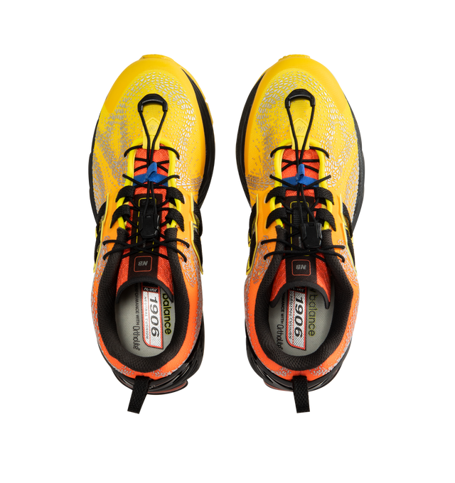 Image 5 of 5 - YELLOW - NEW BALANCE 1906F Sneaker featuring textile upper, lace up system, OrthoLite footbed, N-ergy cushioning midsole and rubber sole.